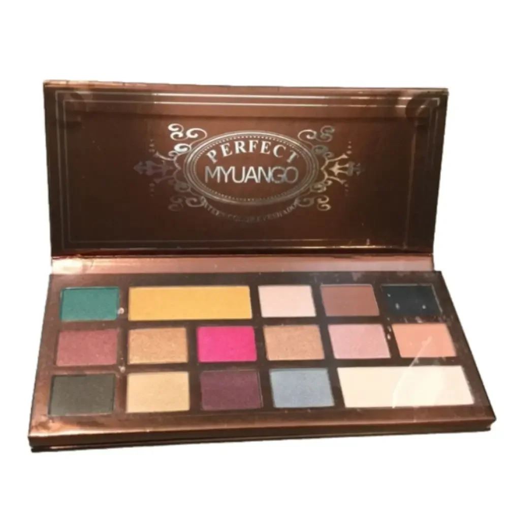 NWT Perfect Myuango 16-Multicolor Eyeshadow Makeup Palette Y2K Beauty Gift
